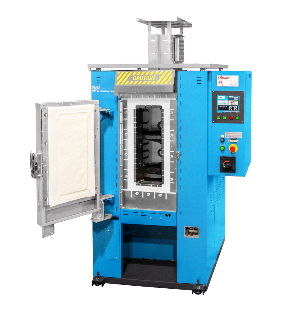 Yasui RBF 21: Rotating Burnout Furnace