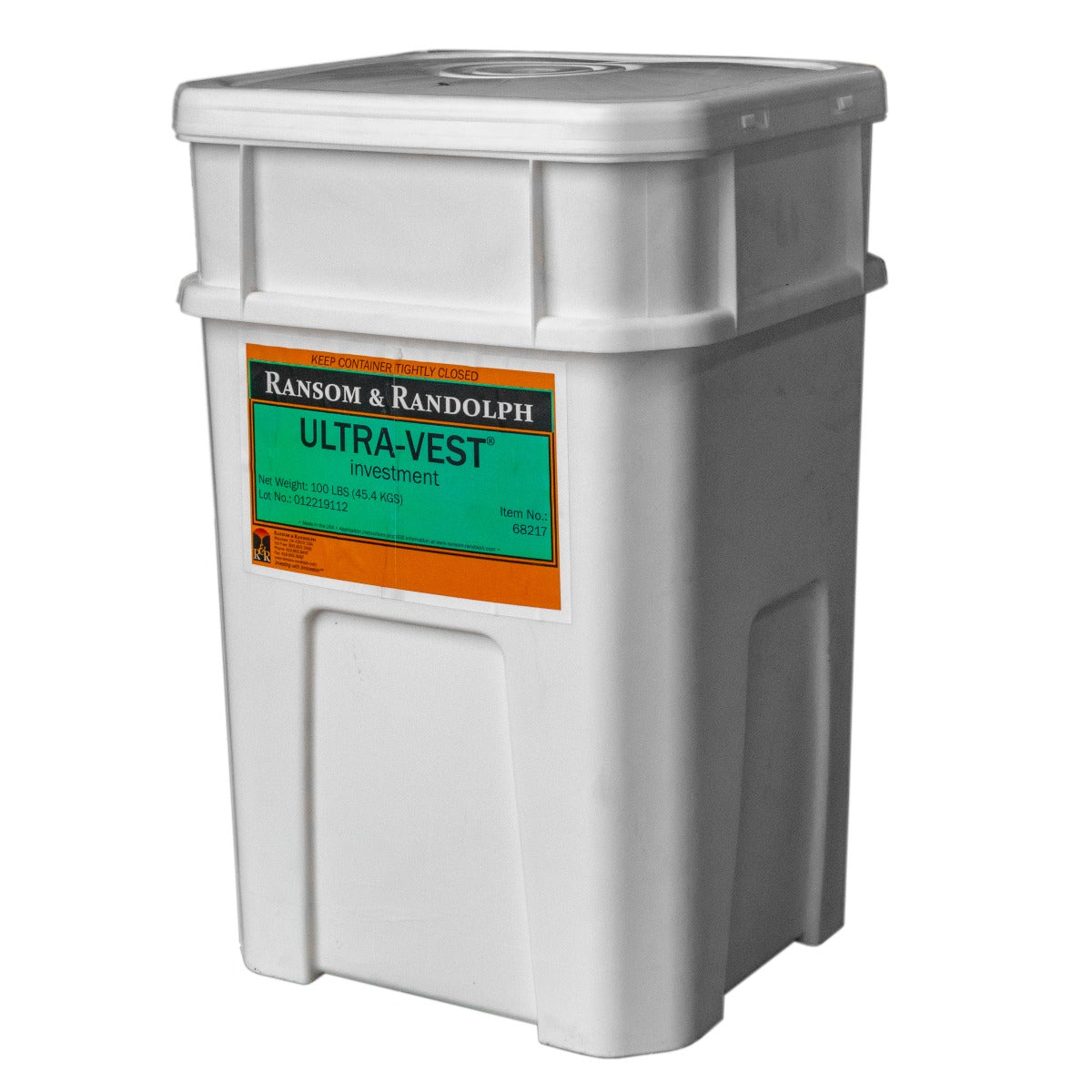 Inversión Ultra-Vest de Ransom & Randolph - Tambor de 100 lb