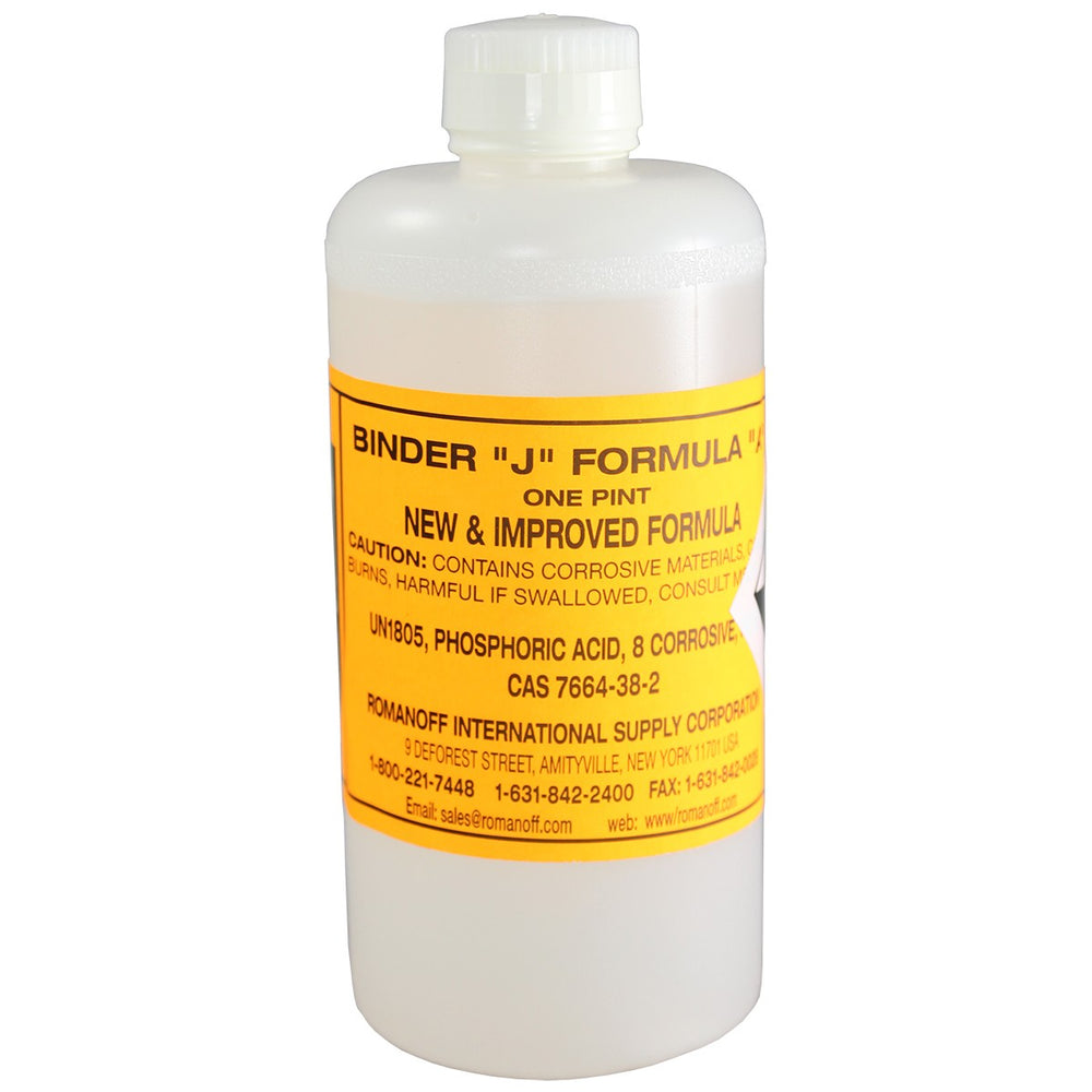 J-Formula 606" Orange Label Binder Only - 16oz