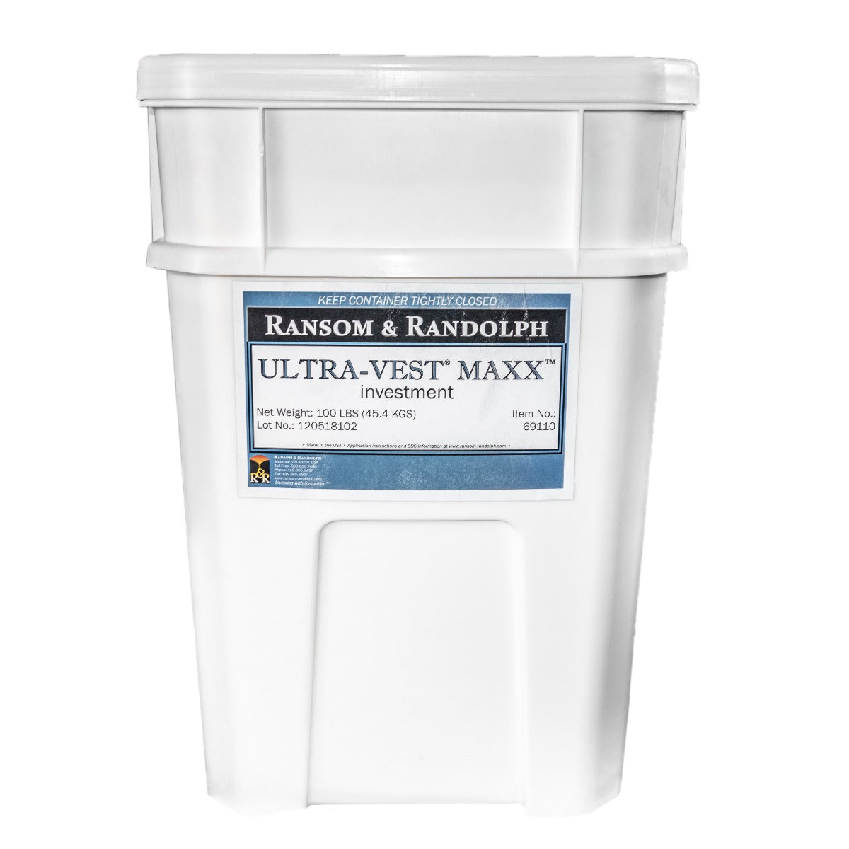 Ransom & Randolph Ultra-Vest MAXX - 100 lb Drum