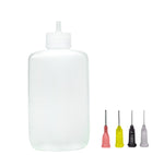 Frasco compresible de fundente con puntas aplicadoras