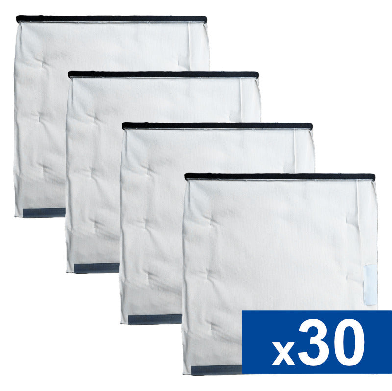 Filtros Romanoff & Torit #84 de algodón satinado tipo bolsa - 3 HP, 18" x 20"