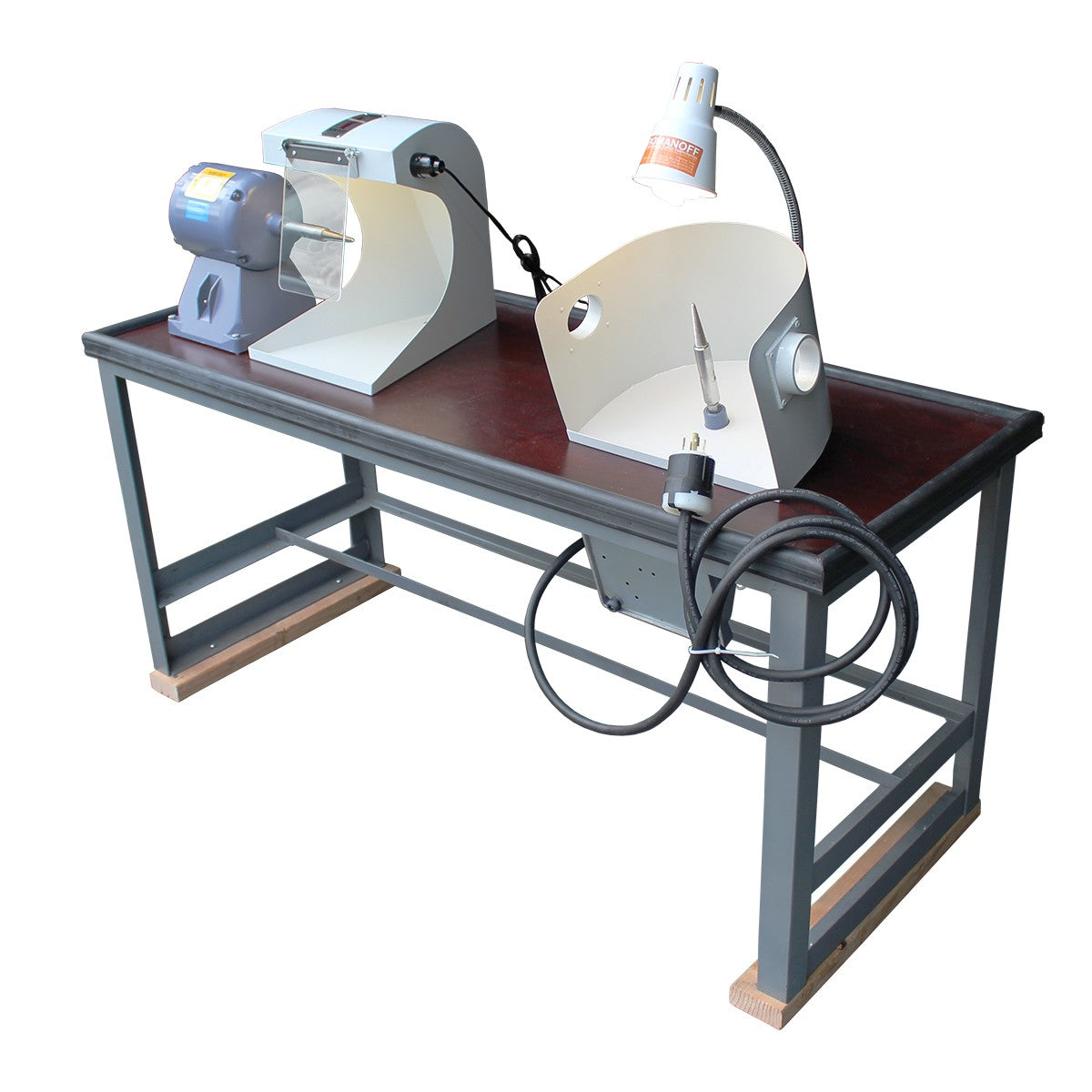 Polishing Bench Systems - 1 Polishing Motor and 1 Split Lap - 110V/220V