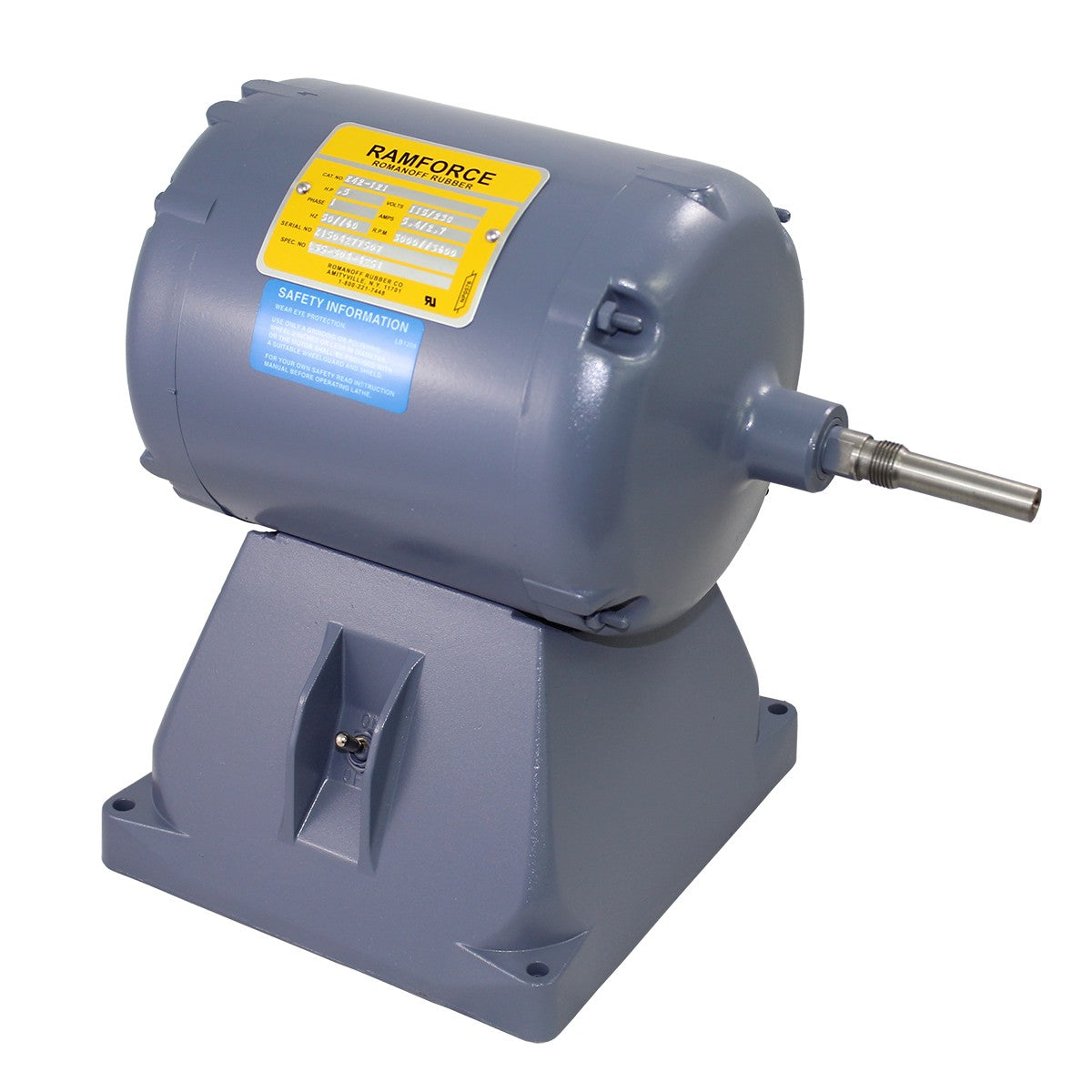 Baldor Ramforce Right Hand Polishing Motor - 1/2HP