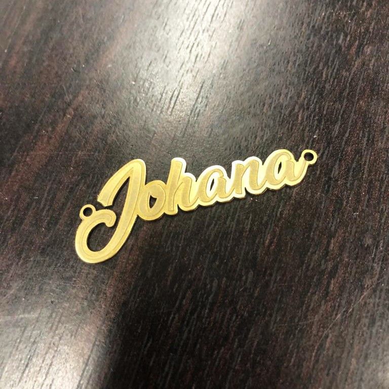 Name Plate Laser Engraving