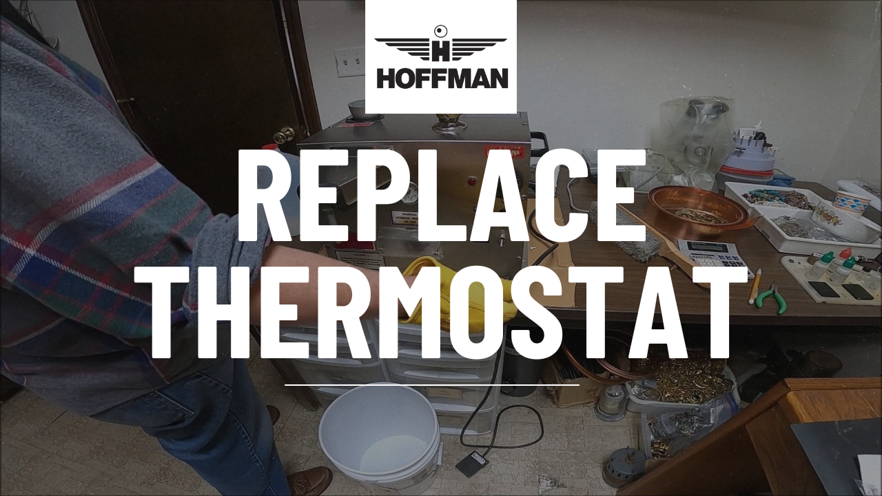 Adjusting The Steam Pressure on Hoffman 