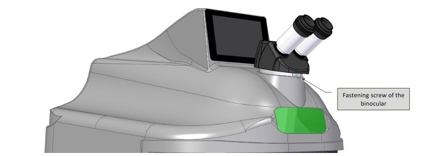 Fastening Screw on Laser Welder